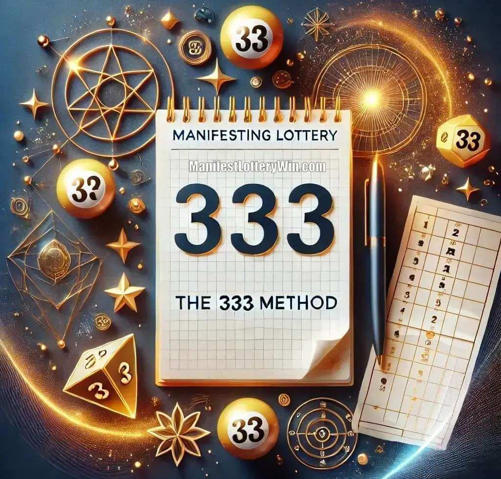 333 Method for manifesting lottery wins