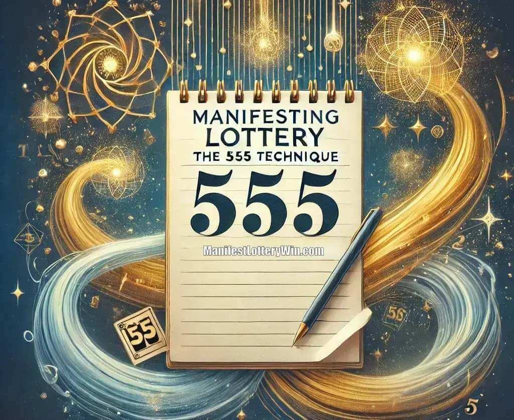 555 Method for manifesting lottery wins