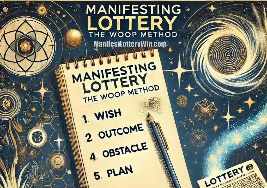 Manifest Lottery wins with Woop method